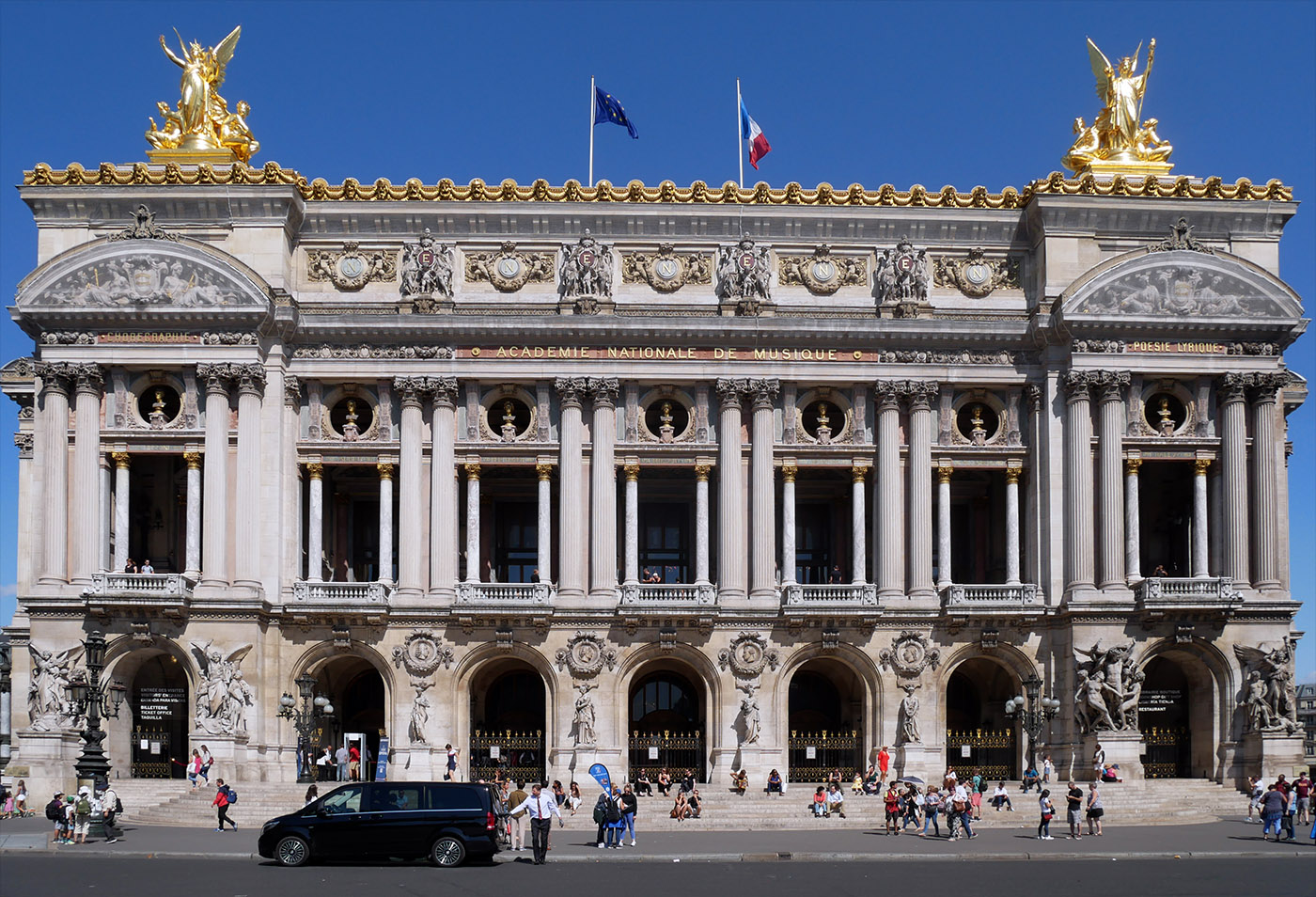 Façade du Palais Garnier / Opéra de Paris