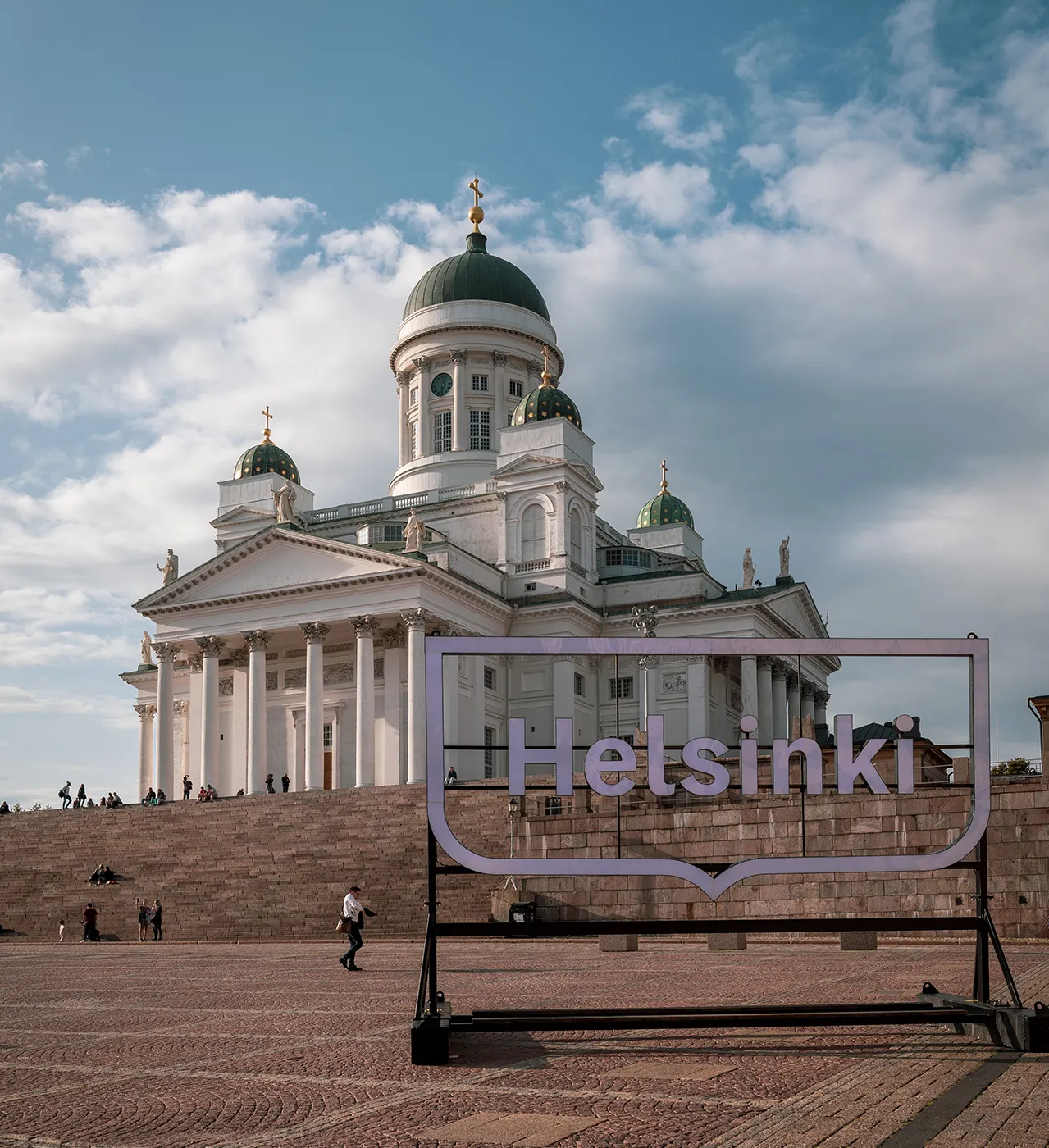 Woman in Helsinki