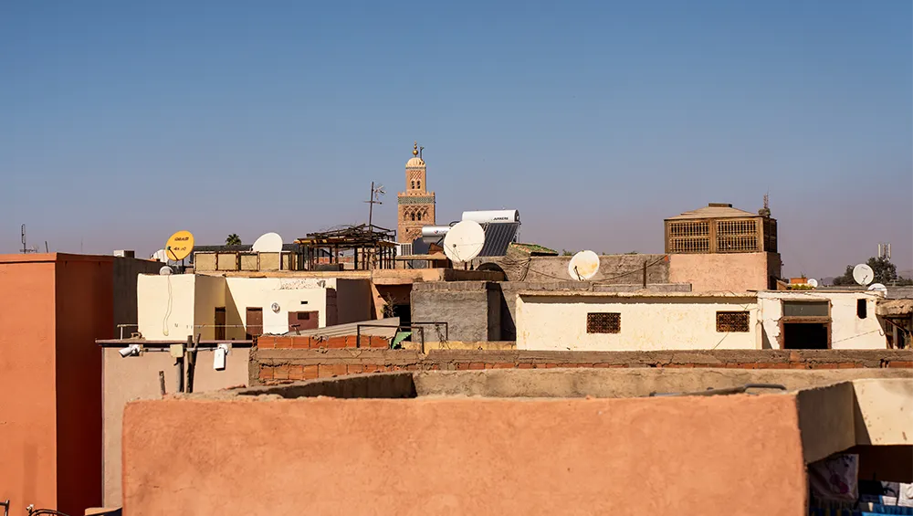 Rooftop in Marrakech