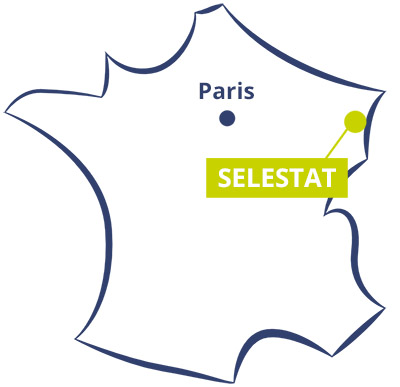 Que faire à Sélestat ? Une escapade au coeur du trésor caché de l'Alsace 3 Map of Sélestat